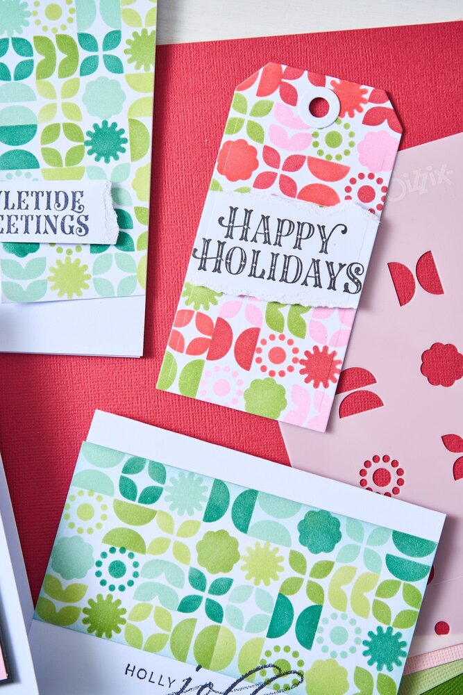 Sizzix Retro Vibe Rotating Stencils (1pcs) (666986)