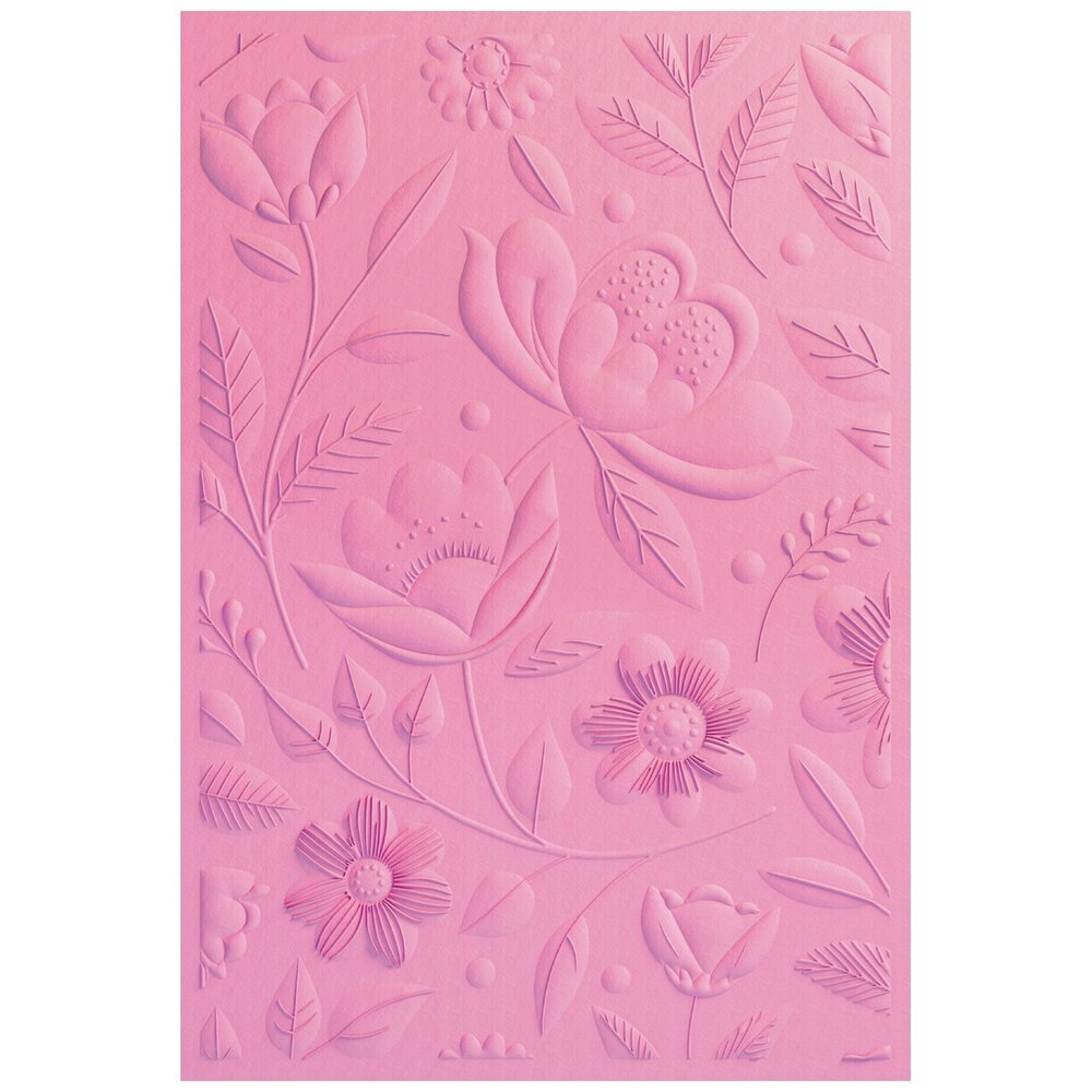 Sizzix 3D Textured Impressions by Catherine Pooler Happy Garden #1 (666981) Sizzix 3D Textured Impressions by Catherine Pooler Happy Garden #1 (666981)