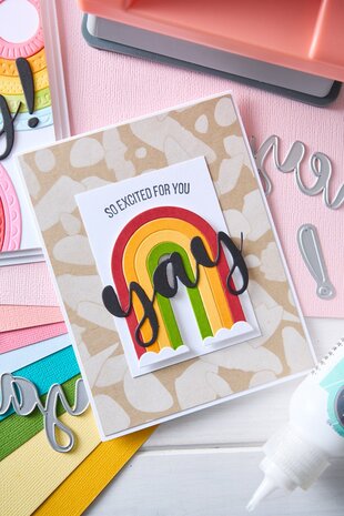 Sizzix Layered Stencils by Catherine Pooler A6 Paper Scraps (4pcs) (666998)