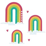 Sizzix Thinlits Die by Catherine Pooler Rainbow Arches (14pcs) (666999) Sizzix Thinlits Die by Catherine Pooler Rainbow Arches (14pcs) (666999)