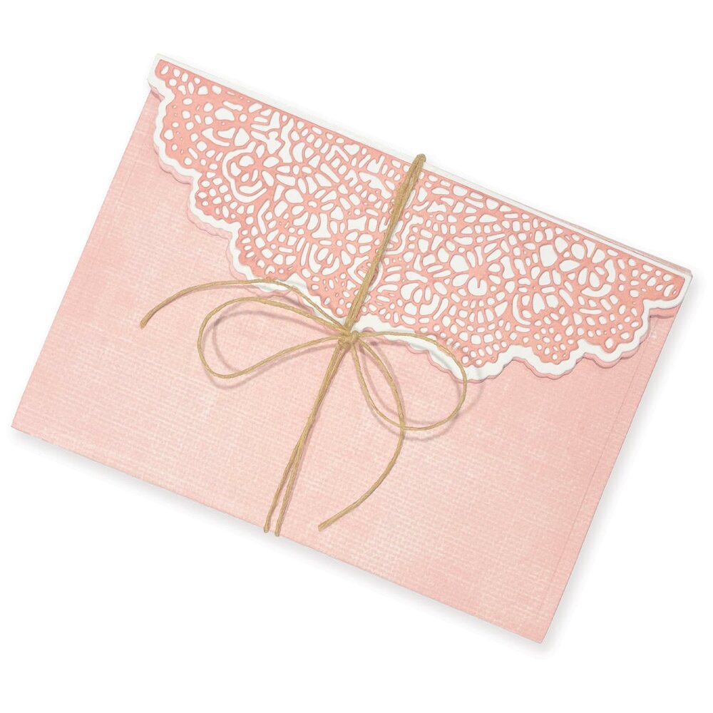 Sizzix Thinlits Die by 49 and Market Laced Folio (10pcs) (667014)