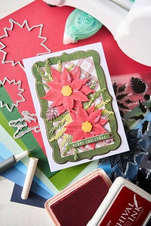 Sizzix Thinlits Die by 49 and Market Snap and Swap Merry Christmas (15pcs) (667016)