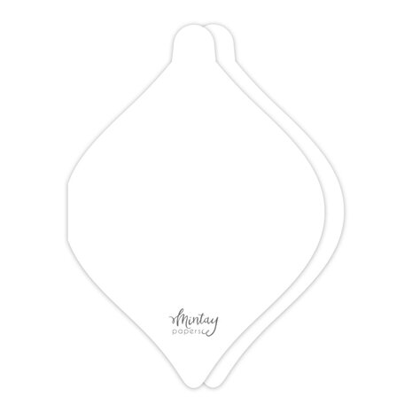 Mintay Basic Bauble Card Base White (5pcs) (MT-BASIC-C43) Mintay Basic Bauble Card Base White (5pcs) (MT-BASIC-C43)