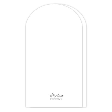 Mintay Basic Arch Card Base White (5pcs) (MT-BASIC-C51) Mintay Basic Arch Card Base White (5pcs) (MT-BASIC-C51)