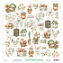 Basic 12x12 Inch Elements Cottage Garden (MT-BASIC-A04)