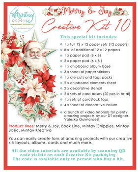Mintay Creative Kit Merry & Joy (MT-KIT-10)