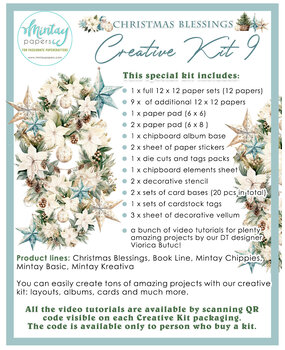 Mintay Creative Kit 9 Christmas Blessings (MT-KIT-09)