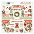 Holly Jolly 12x12 Inch Chipboard Ephemera Sheet (MT-HOL-14)