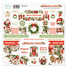 Mintay Holly Jolly 12x12 Inch Chipboard Ephemera Sheet (MT-HOL-14)