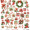 Mintay Holly Jolly 12x12 Inch Paper Elements (MT-HOL-09)