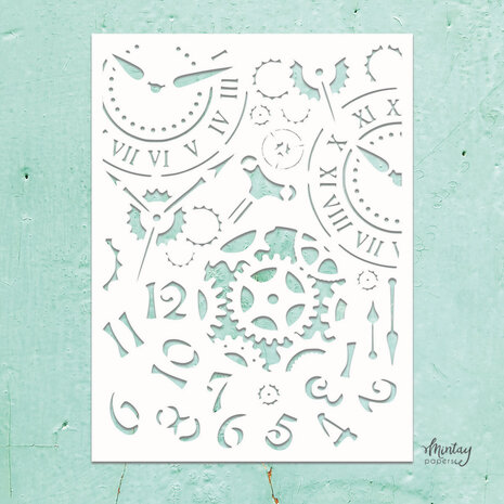 Mintay Kreativa Stencil 6x8 Inch Mixed 7 (MTK-STEN-56)