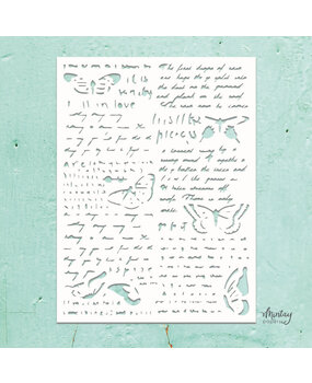 Mintay Kreativa Stencil 6x8 Inch Mixed 6 (MTK-STEN-55) Mintay Kreativa Stencil 6x8 Inch Mixed 6 (MTK-STEN-55)