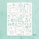 Mintay Kreativa Stencil 6x8 Inch Mixed 10 (MTK-STEN-59) Mintay Kreativa Stencil 6x8 Inch Mixed 10 (MTK-STEN-59)