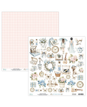 Mintay Cottage Heart 12x12 Inch Paper Elements (MT-COH-09)