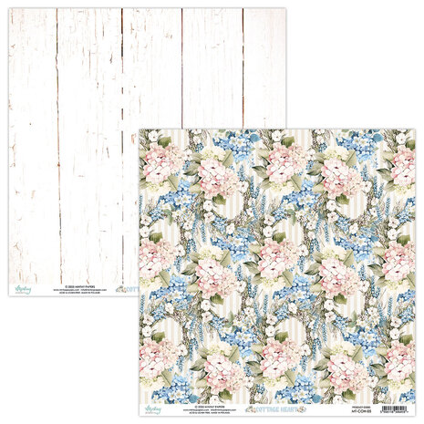 Mintay Cottage Heart 8x8 Inch Scrapbooking Paper Pad (MT-COH-08)