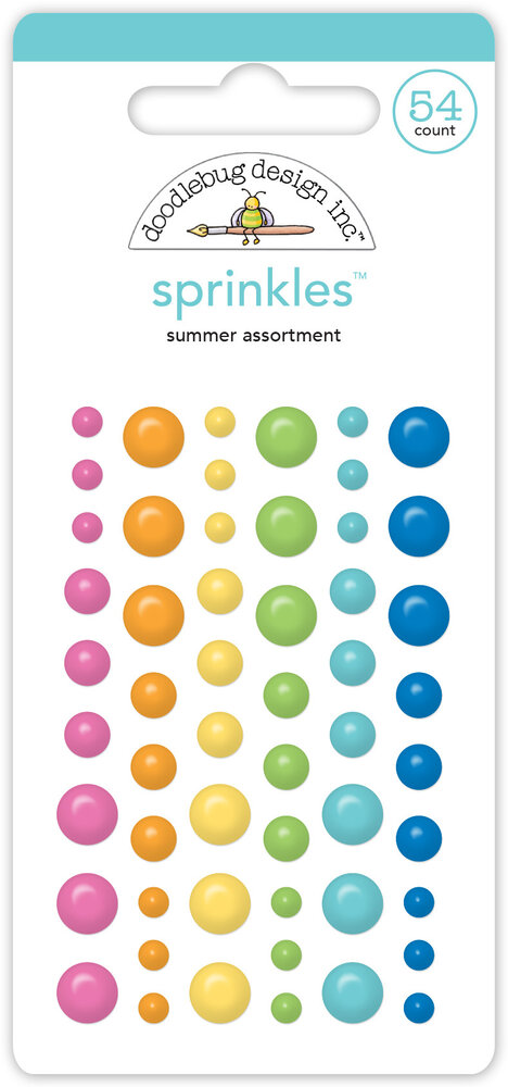 Doodlebug Design Summer Fun Assortment Sprinkles (8891)