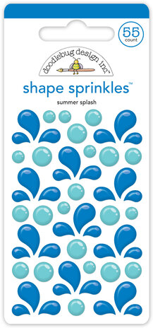 Doodlebug Design Summer Fun Summer Splash Shape Sprinkles (8895) Doodlebug Design Summer Fun Summer Splash Shape Sprinkles (8895)