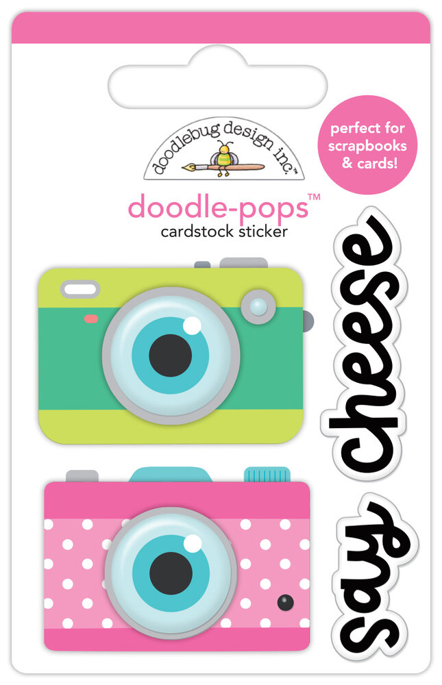 Doodlebug Design Summer Fun Photo Op Doodle-Pops (8897)