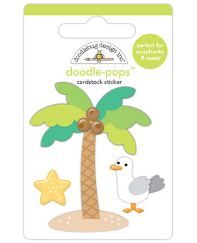 Doodlebug Design Summer Fun Palm Beach Doodle-Pops (8900)