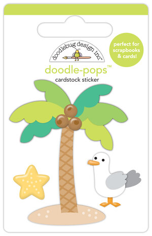 Doodlebug Design Summer Fun Palm Beach Doodle-Pops (8900)