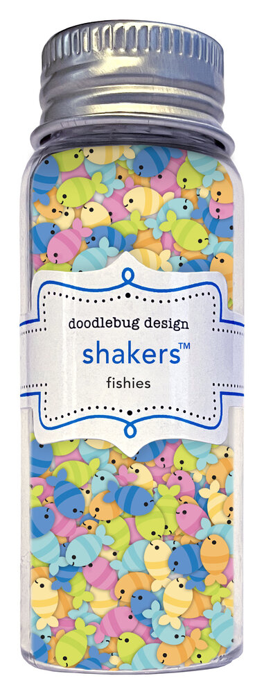 Doodlebug Design Summer Fun Fishies Shakers (8905) Doodlebug Design Summer Fun Fishies Shakers (8905)