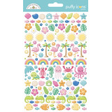 Doodlebug Design Summer Fun Puffy Icons Stickers (8907)