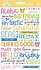 Summer Fun Puffy Words Stickers (8908)