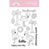 Doodlebug Design Summer Fun Flamazing Doodle Stamps (8916)