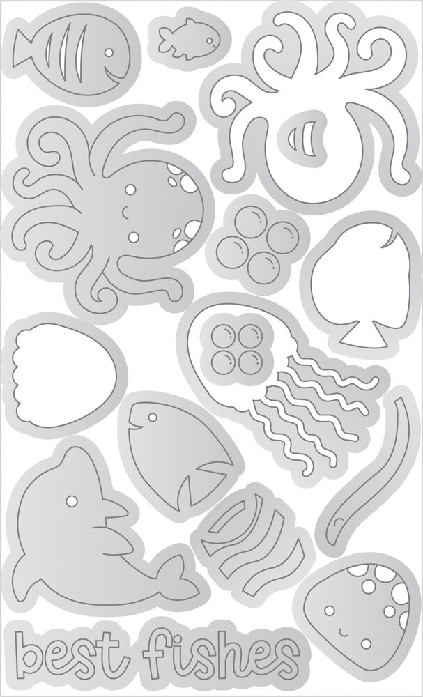 Doodlebug Design Summer Fun Best Fishes Doodle Cuts (8920) Doodlebug Design Summer Fun Best Fishes Doodle Cuts (8920)