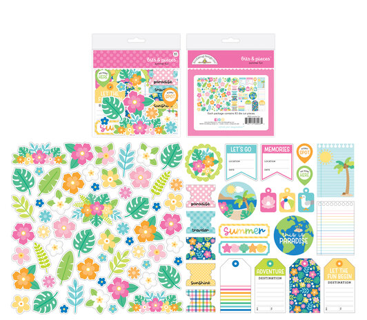 Doodlebug Design Summer Fun Bits & Pieces (8923) Doodlebug Design Summer Fun Bits & Pieces (8923)
