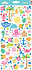 Summer Fun Icons Stickers (8926)
