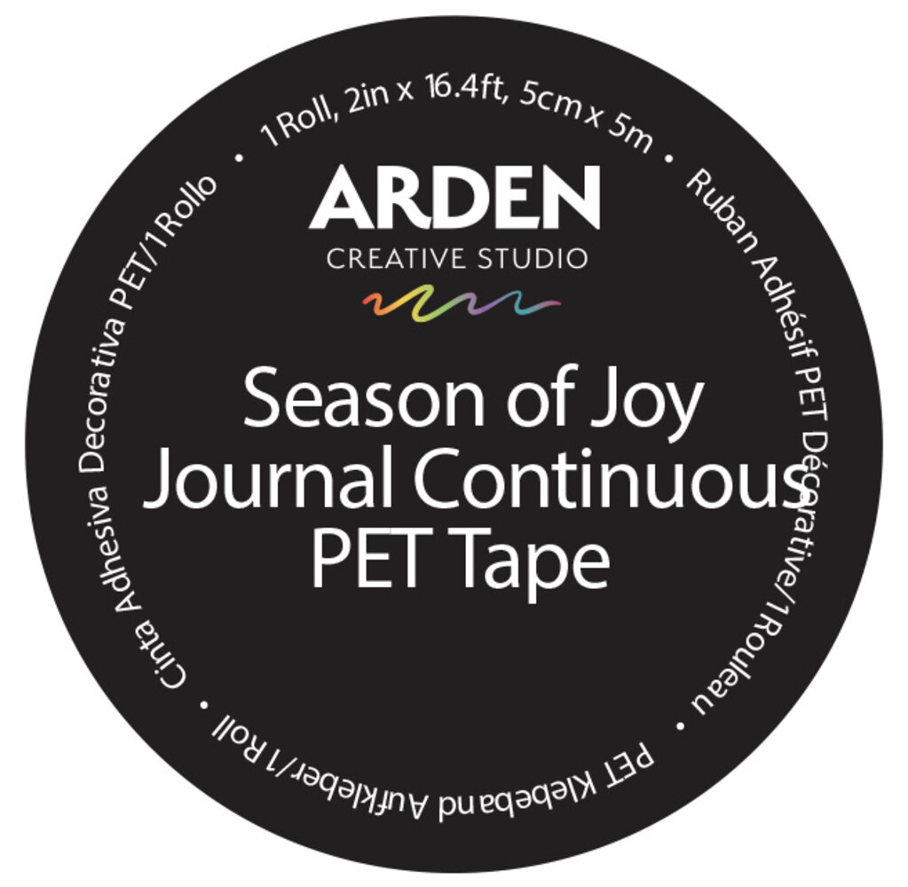 Arden Creative Studio Season of Joy Journal PET Tape Continuous (5cmx5m) (ACSCT0006)