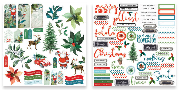 Arden Creative Studio Season of Joy Essentials Ephemera Pack (99pcs) (ACSEP0005)