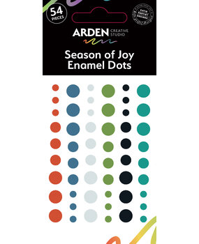 Arden Creative Studio Season of Joy Enamel Dots (54pcs) (ACSED0003)