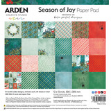 Arden Creative Studio Season of Joy 12x12 Inch Paper Pad (ACSPP0009)