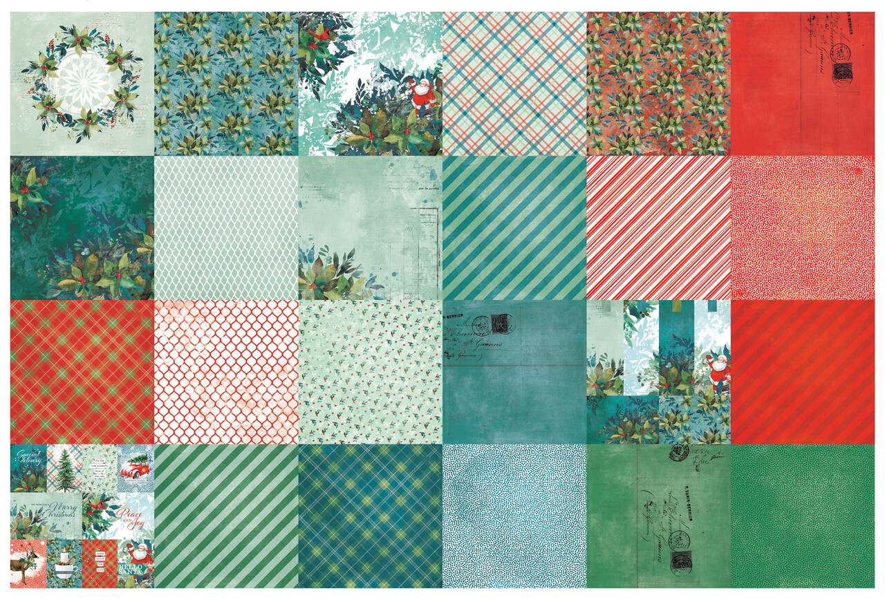 Arden Creative Studio Season of Joy 12x12 Inch Paper Pad (ACSPP0009)