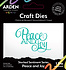 Sentiment Series Craft Die Stacked Peace and Joy (ACSCD0020) Sentiment Series Craft Die Stacked Peace and Joy (ACSCD0020)