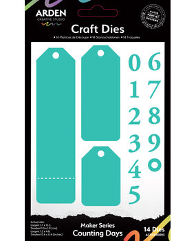Arden Creative Studio Maker Series Craft Die Counting Days (ACSCD0015)