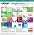 Vintage Christmas 8x8 Inch Paper Pad (ACSPP0008)