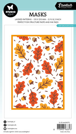 Studio Light Leaf Background Essentials Mask (SL-ES-MASK372) Studio Light Leaf Background Essentials Mask (SL-ES-MASK372)