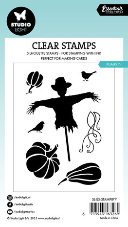 Studio Light Pumpkin Essentials Clear Stamp (SL-ES-STAMP877)