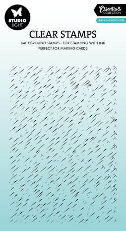 Studio Light Rain Background Essentials Clear Stamp (SL-ES-STAMP880) Studio Light Rain Background Essentials Clear Stamp (SL-ES-STAMP880)