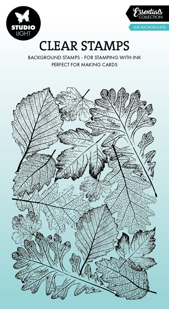 Studio Light Leaf Background Essentials Clear Stamp (SL-ES-STAMP881) Studio Light Leaf Background Essentials Clear Stamp (SL-ES-STAMP881)