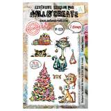 Aall and Create Santa's Sidekicks A6 Stamp Set Catmas Capers (AALL-TP-1321)