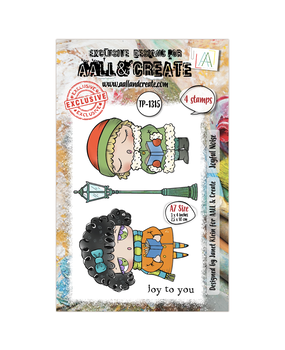 Aall and Create Twinkles & Tidings A7 Stamp Set Joyful Noise (AALL-TP-1315)