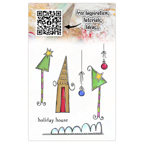 Aall and Create Twinkles & Tidings A7 Stamp Set Holiday House (AALL-TP-1316) Aall and Create Twinkles & Tidings A7 Stamp Set Holiday House (AALL-TP-1316)