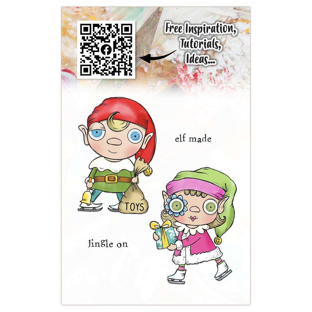 Aall and Create Twinkles & Tidings A7 Stamp Set Elf Made (AALL-TP-1311)