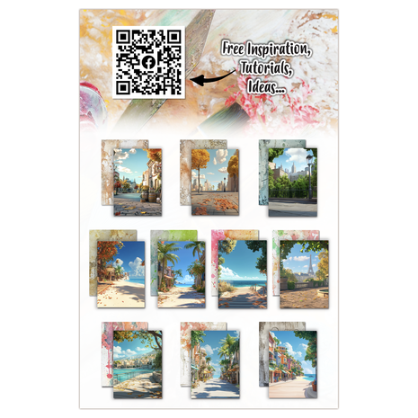 Aall and Create Weathered Wanderings A5 Design Paper Sunset Splashes (AALL-PA-037) Aall and Create Weathered Wanderings A5 Design Paper Sunset Splashes (AALL-PA-037)