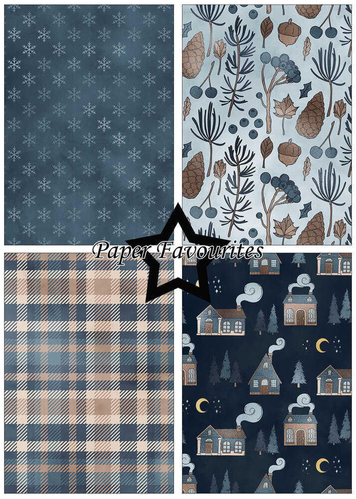 Paper Favourites Winter Night A5 Paper Pad (PFA191)