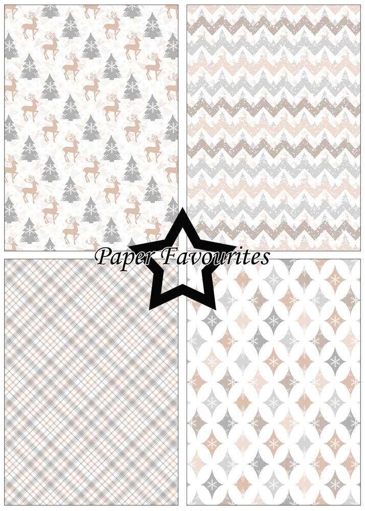 Paper Favourites Winter Wishes A5 Paper Pad (PFA192)